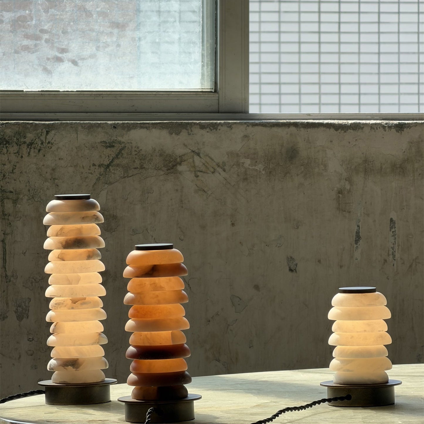 Payson Alabaster Table Lamp