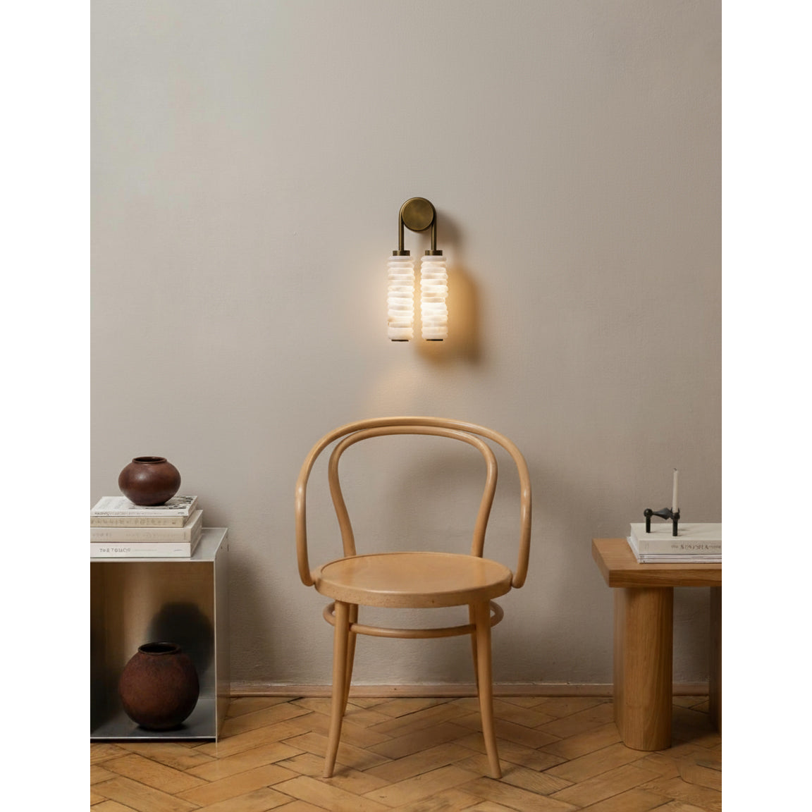 Payson Alabaster Wall Lamp