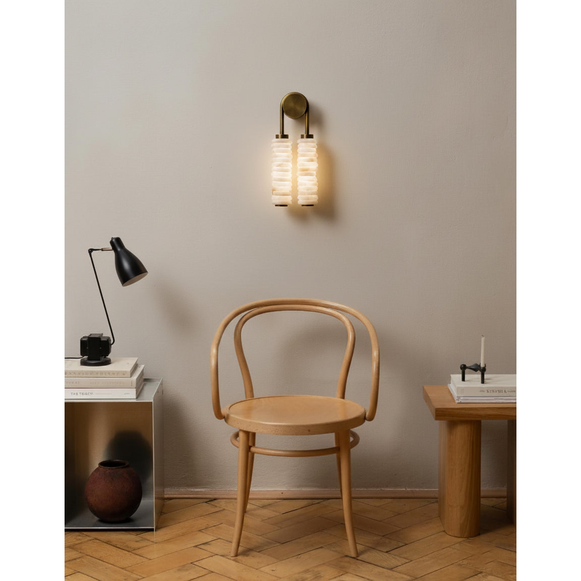 Payson Alabaster Wall Lamp