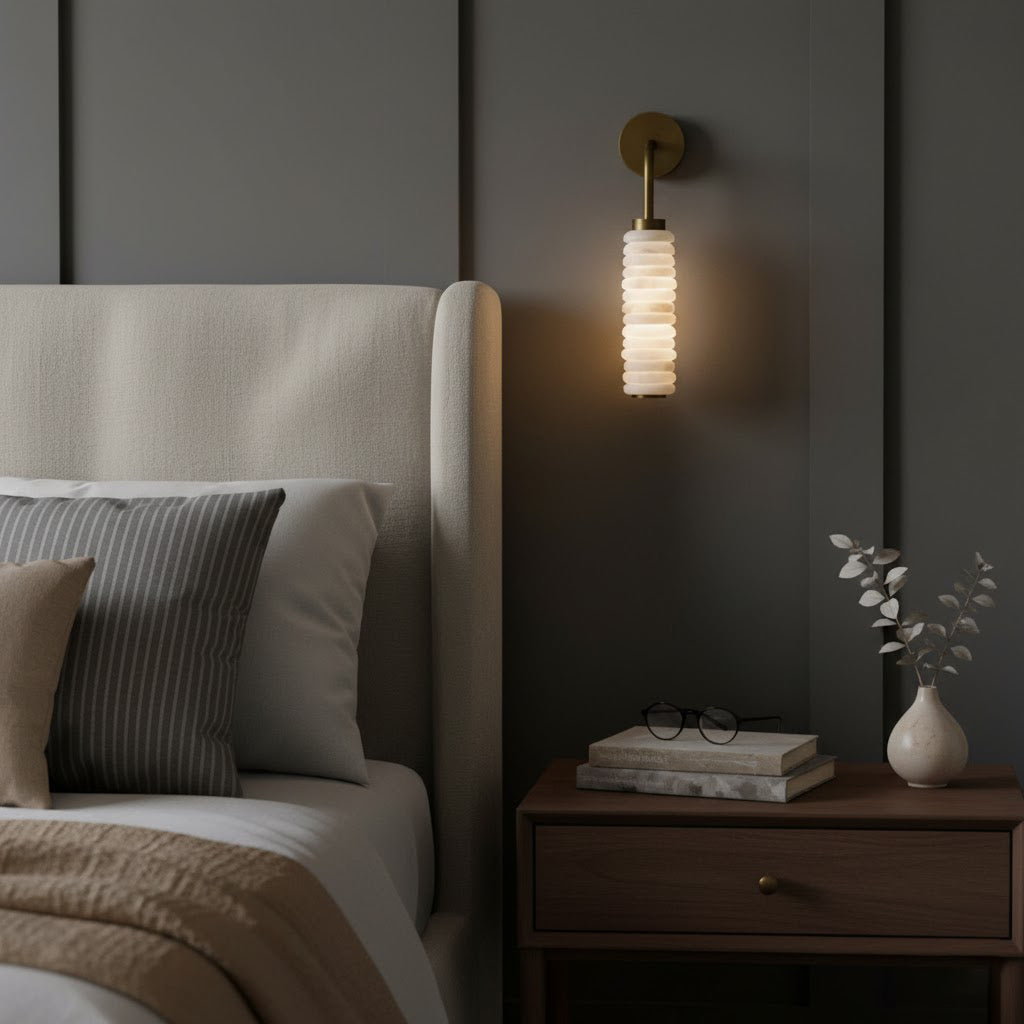 Payson Alabaster Wall Sconce