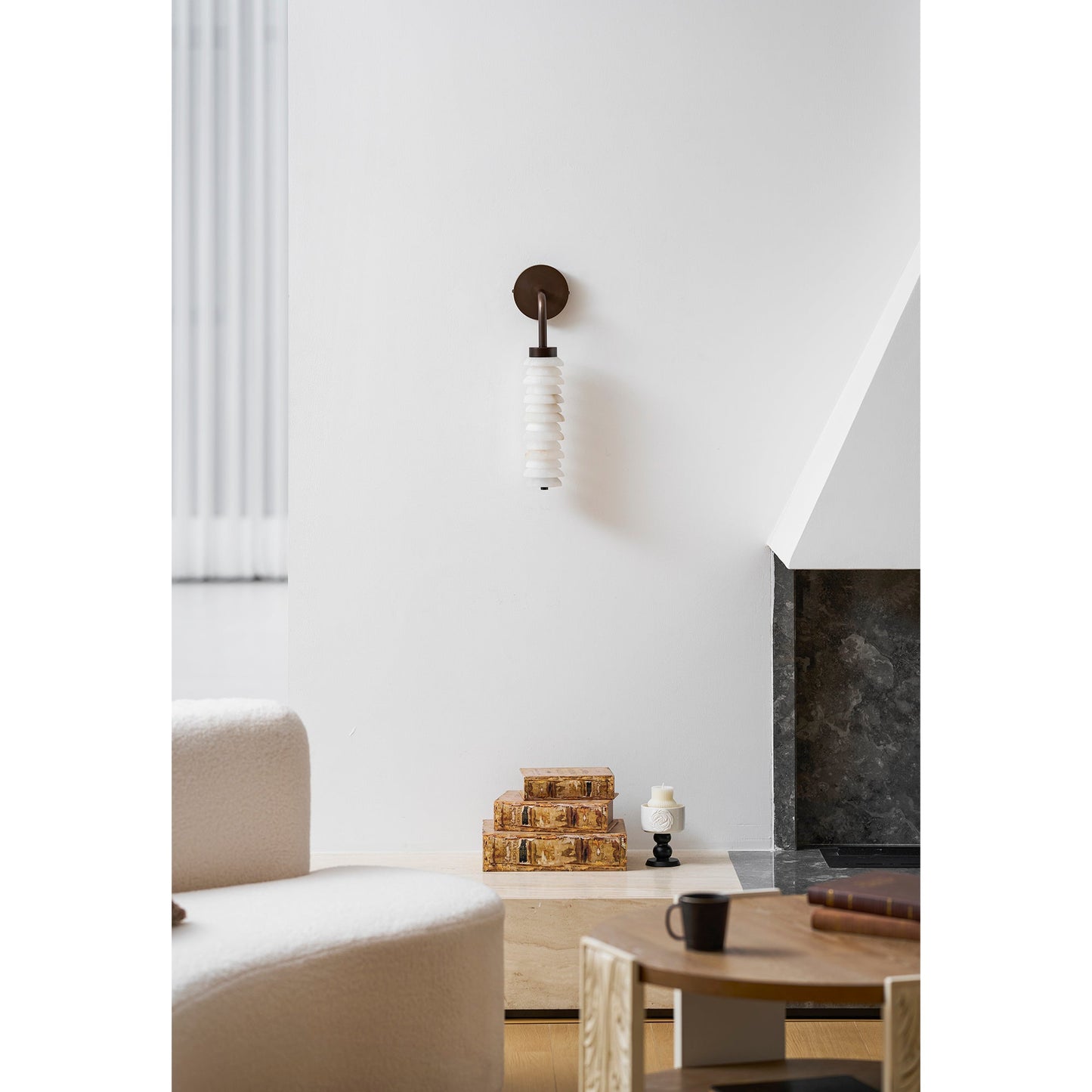 Payson Alabaster Wall Sconce