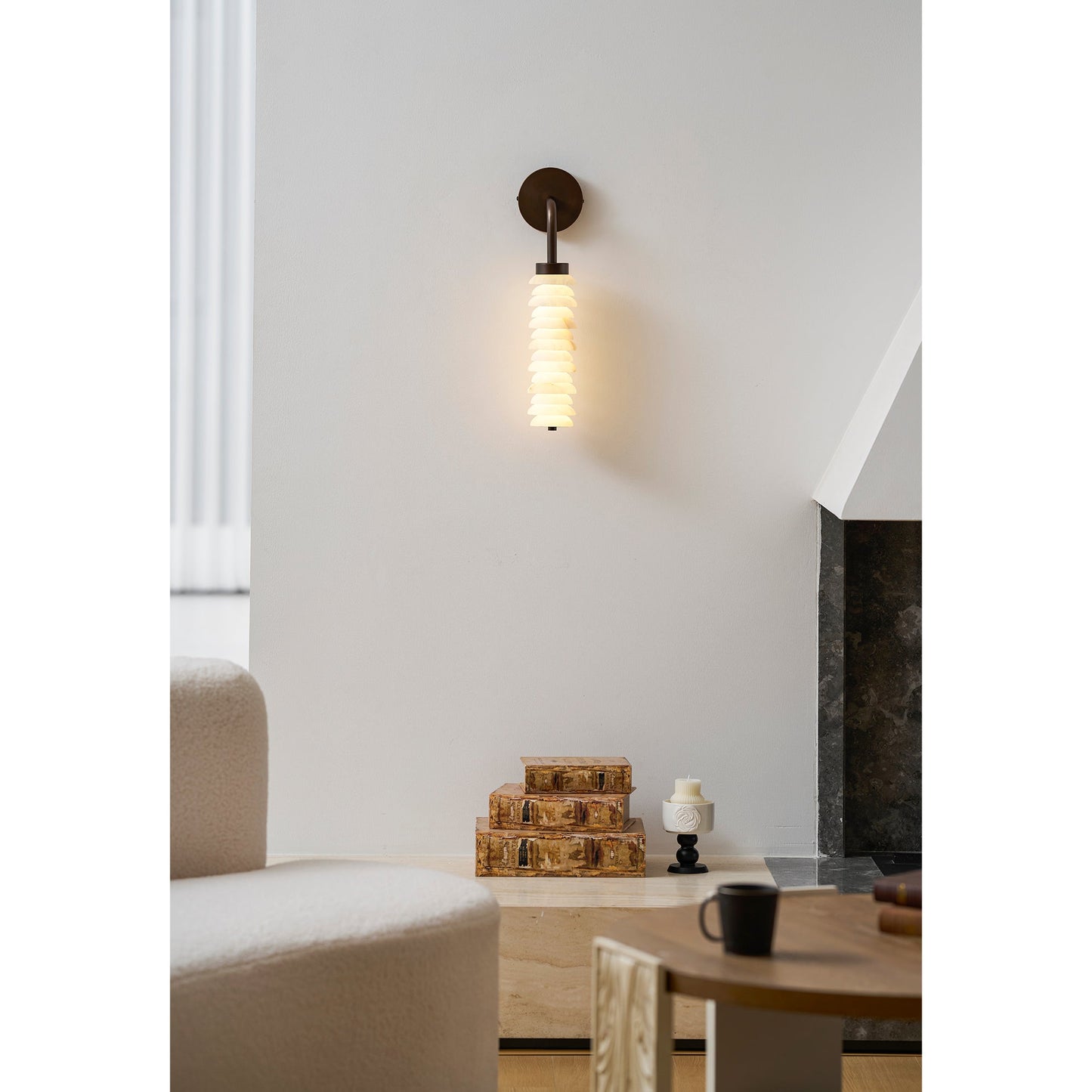 Payson Alabaster Wall Sconce