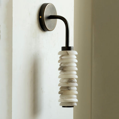 Payson Alabaster Wall Sconce