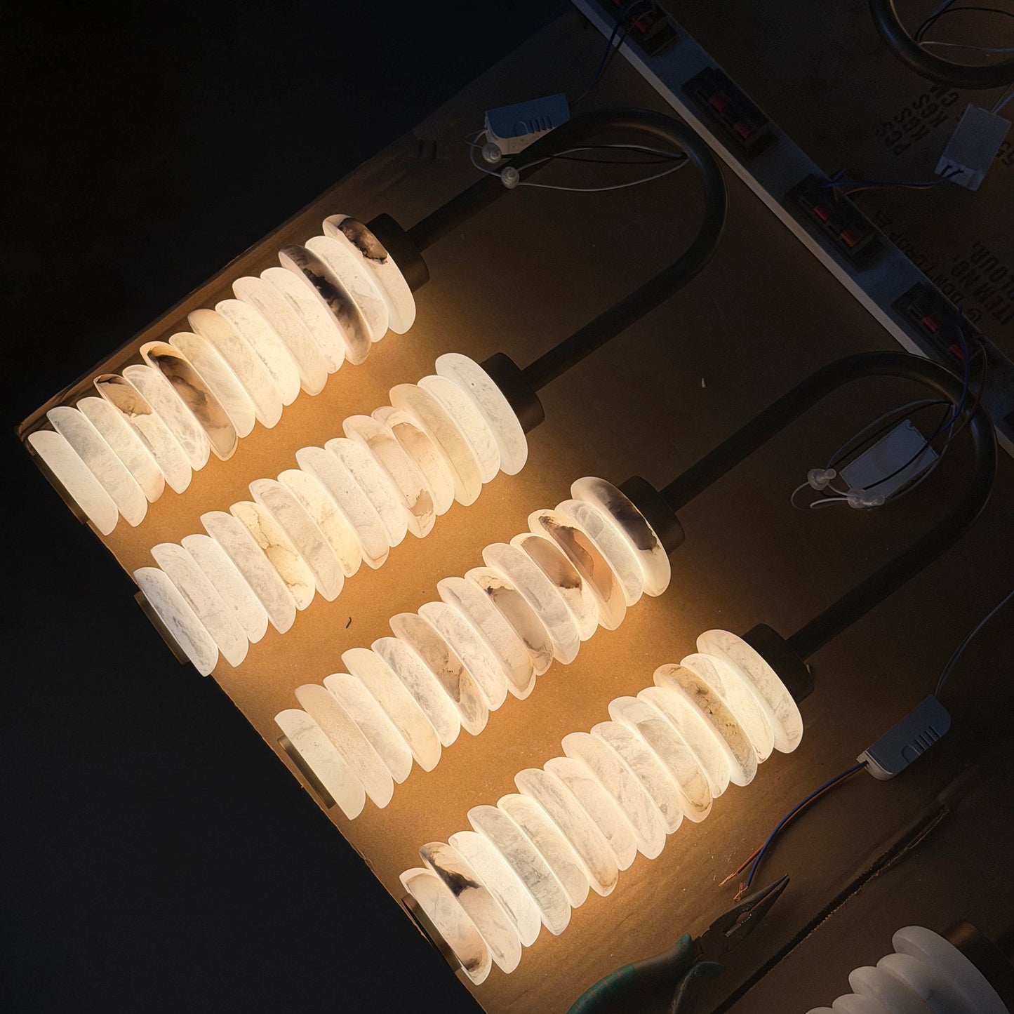 Payson Alabaster Wall Lamp