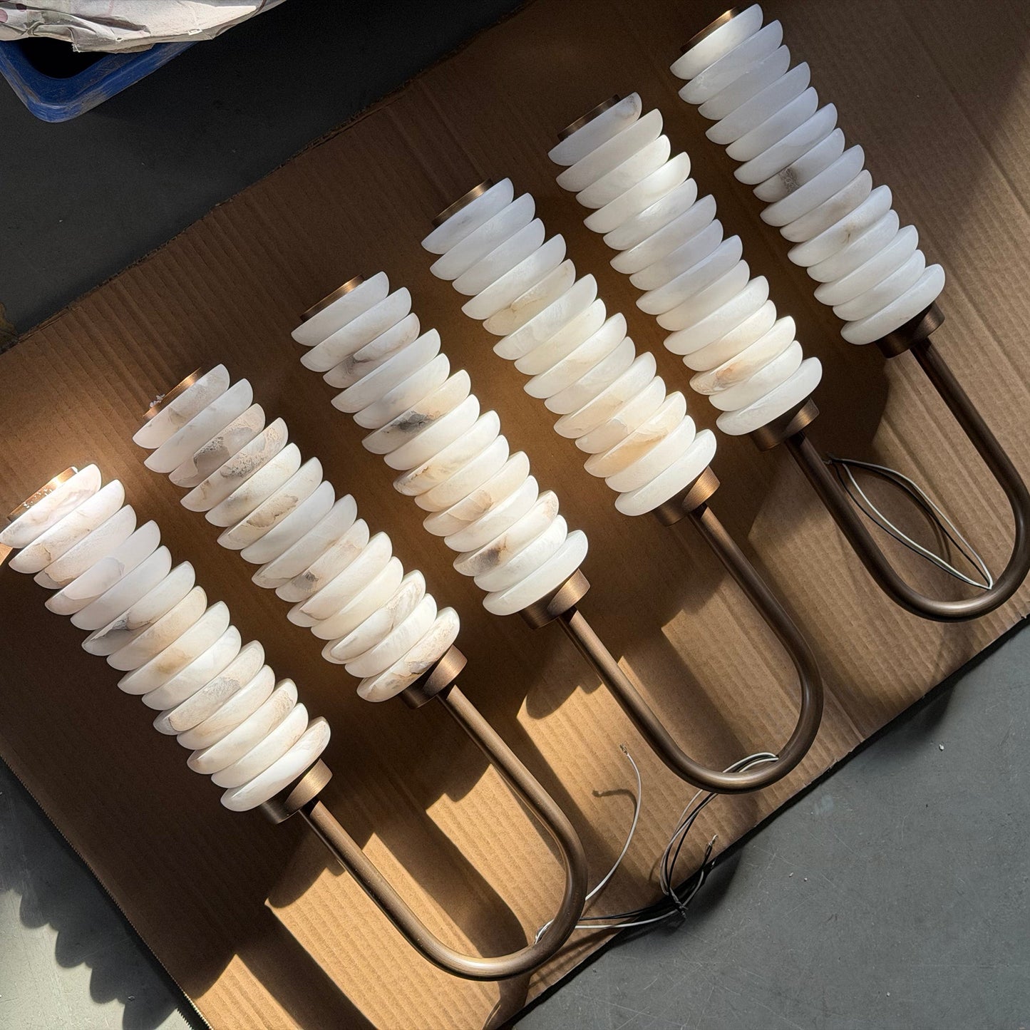 Payson Alabaster Wall Lamp