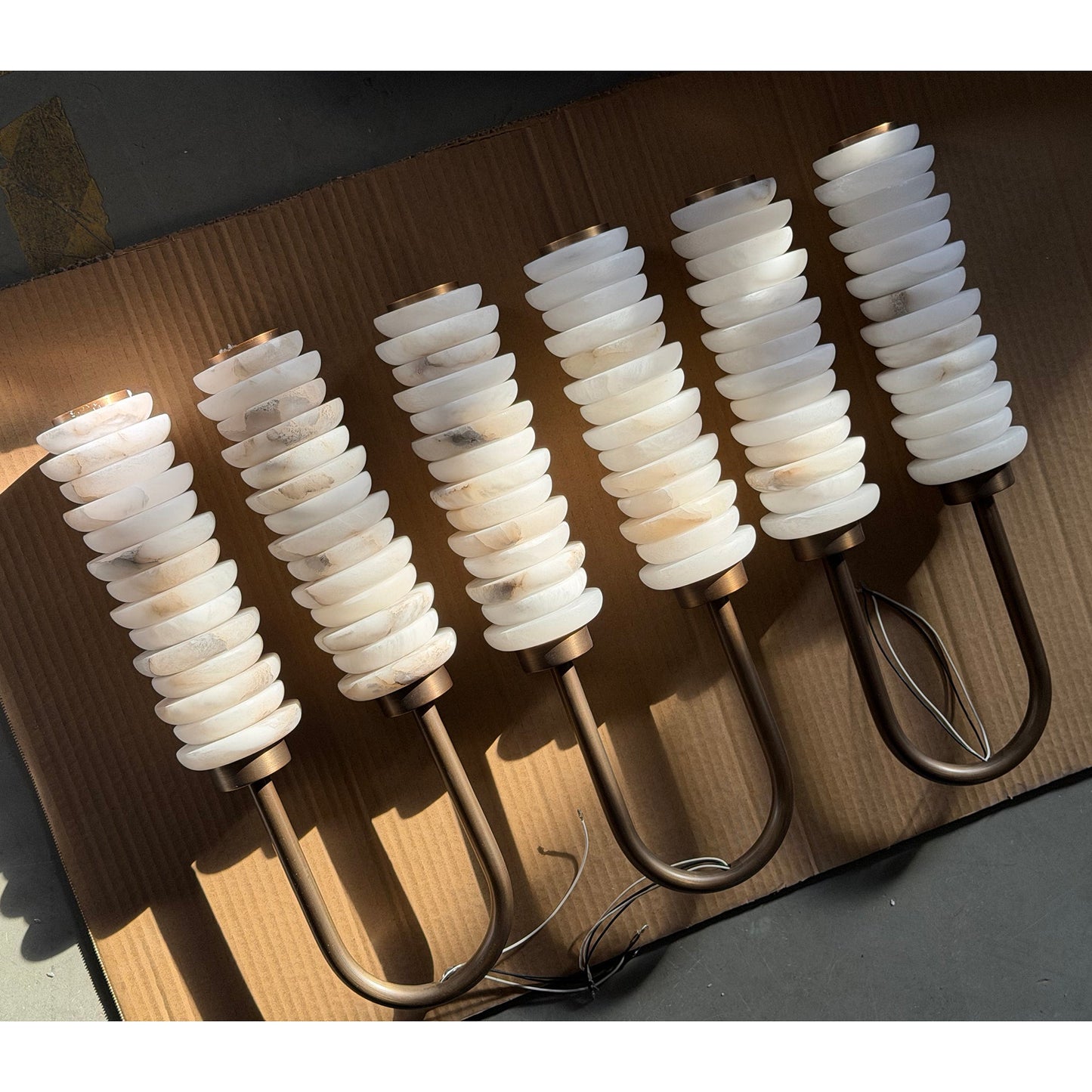 Payson Alabaster Wall Lamp