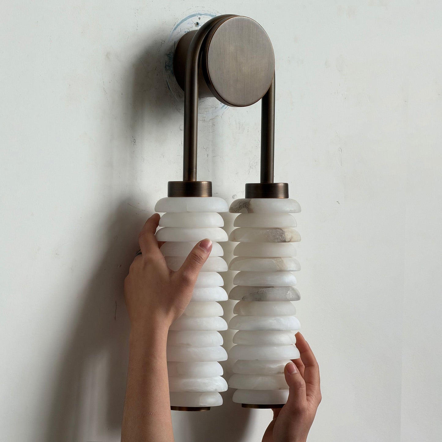 Payson Alabaster Wall Lamp