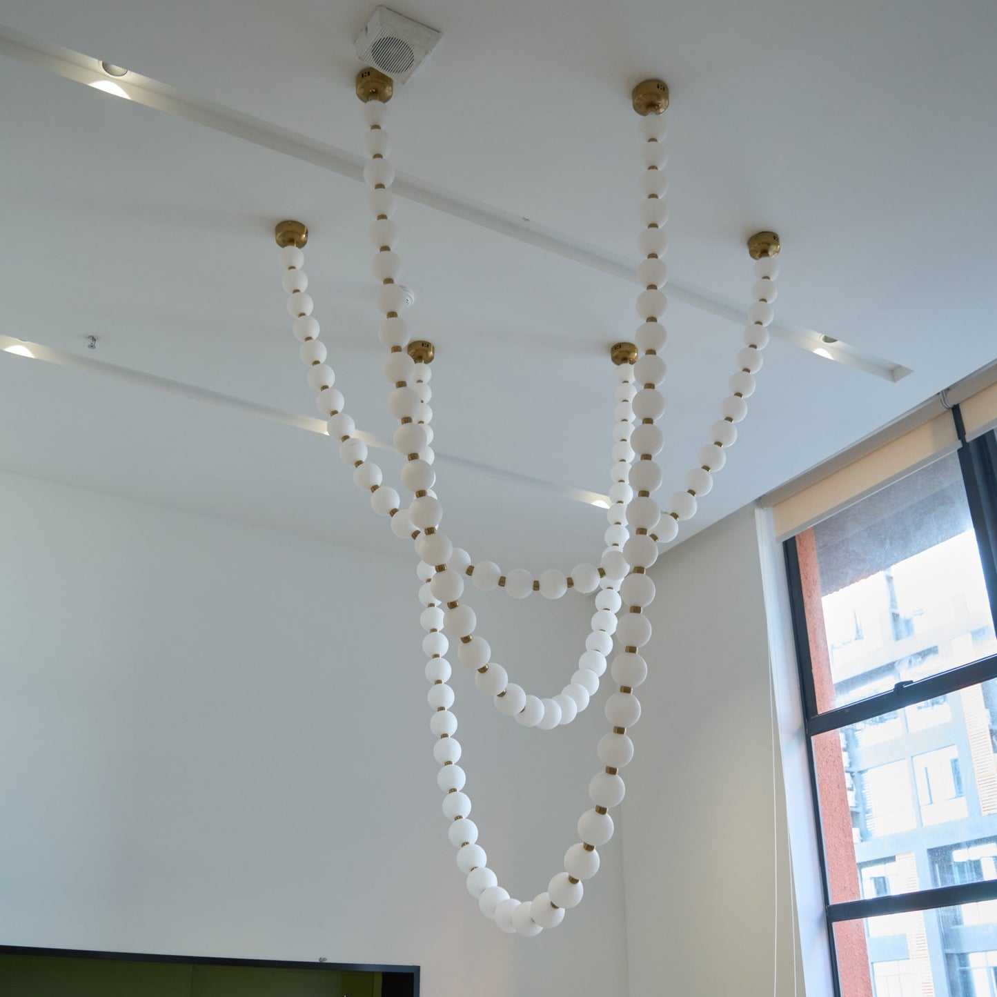 Pearl Necklace Chandelier