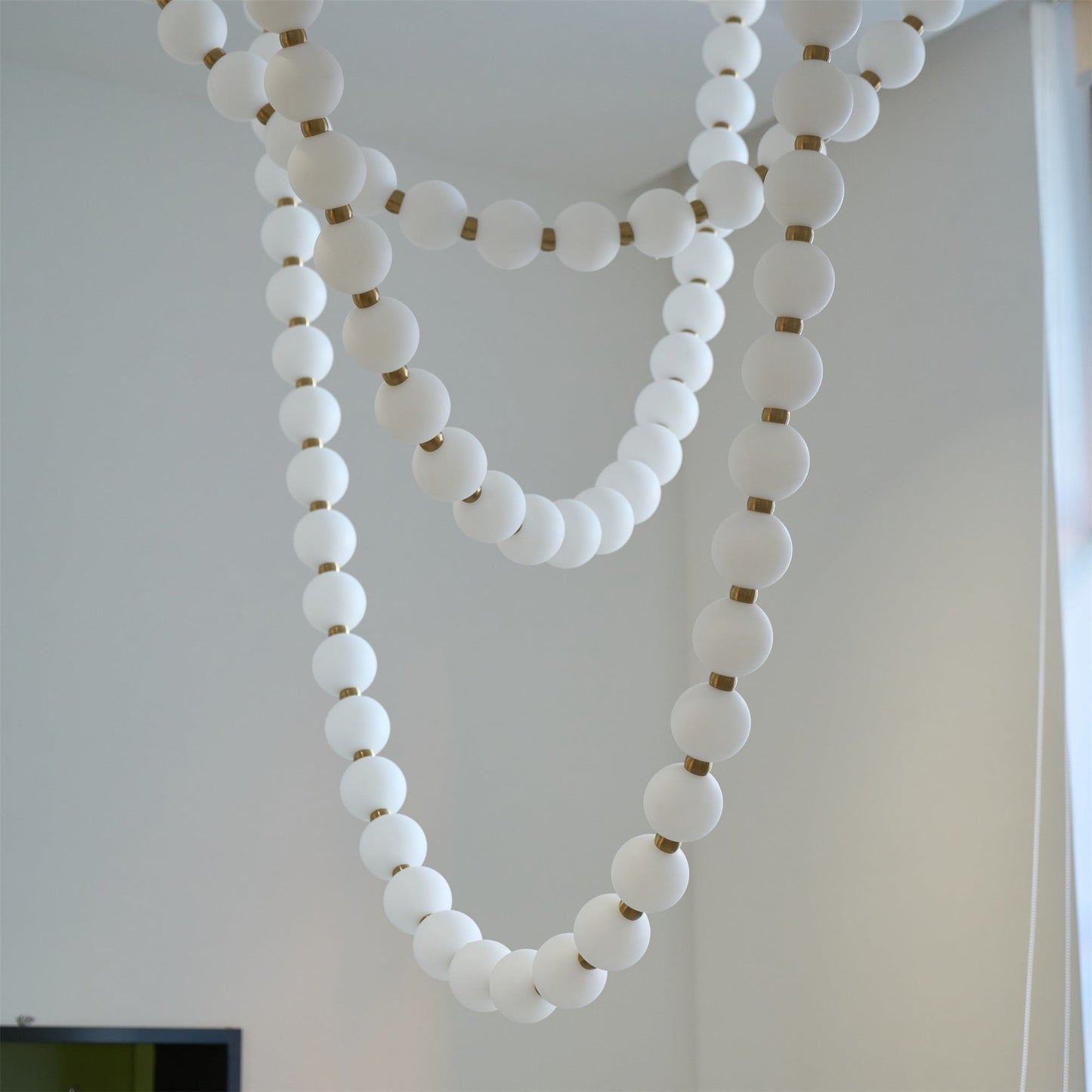 Pearl Necklace Chandelier
