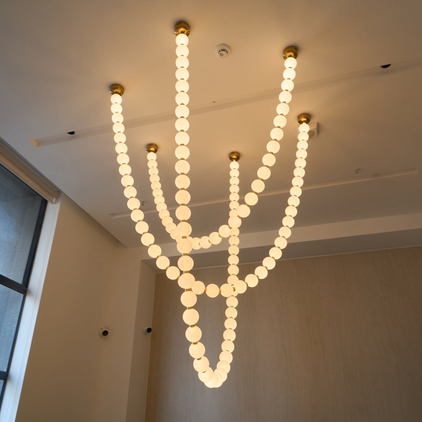 Pearl Necklace Chandelier