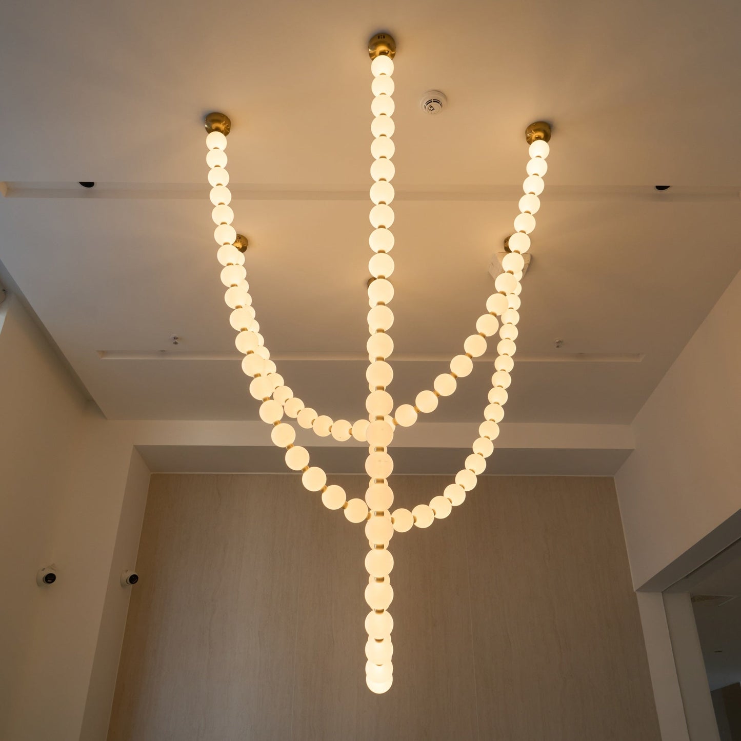 Pearl Necklace Chandelier