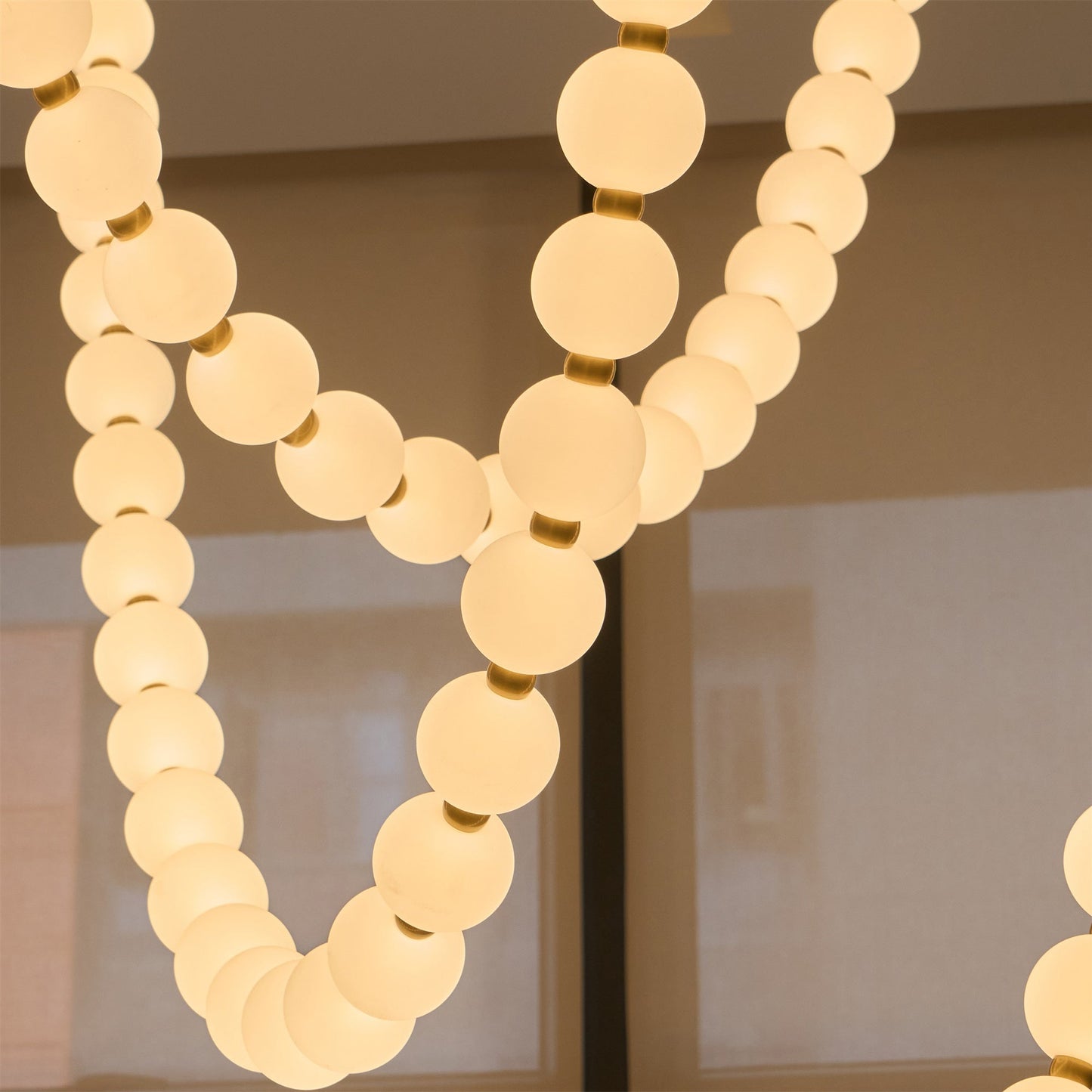 Pearl Necklace Chandelier