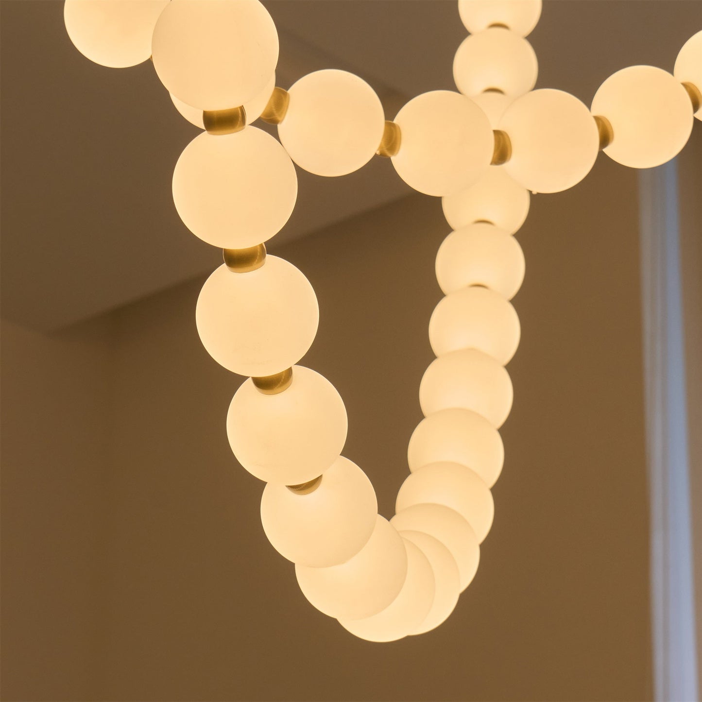 Pearl Necklace Chandelier