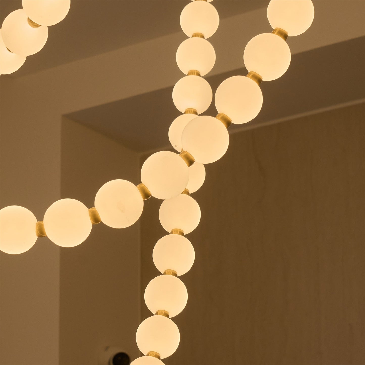 Pearl Necklace Chandelier