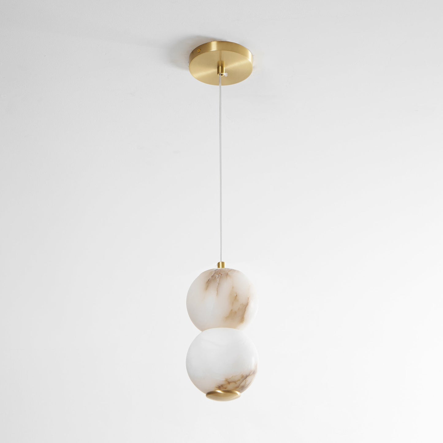 Pearl Alabaster Pendant Light