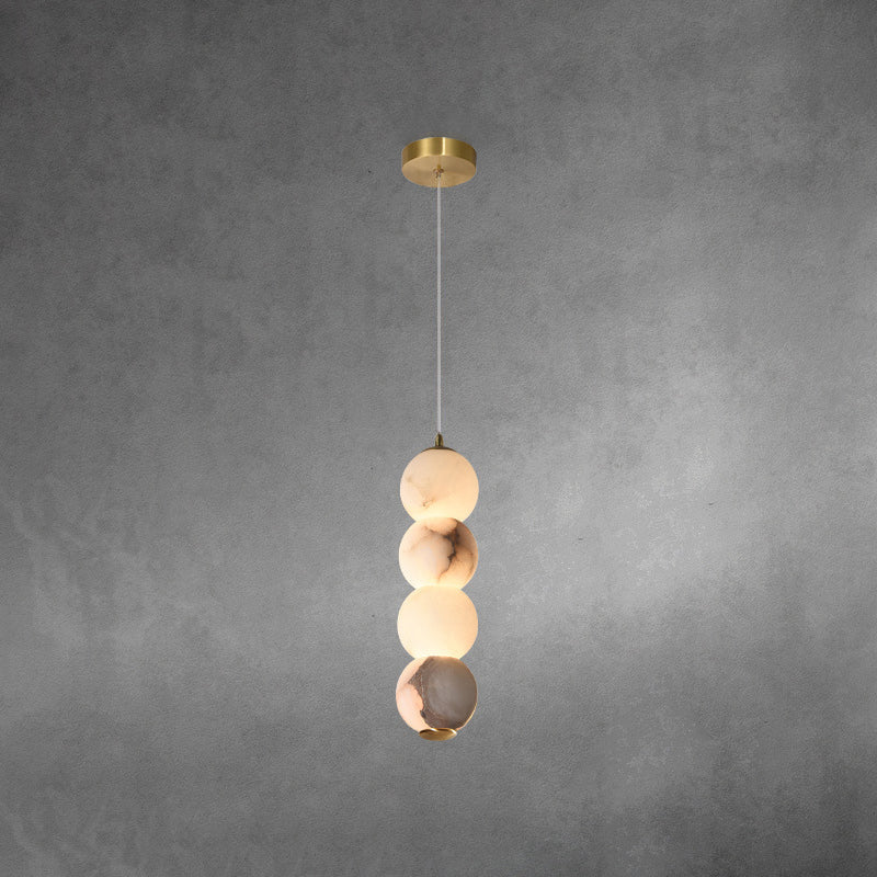 Pearl Alabaster Pendant Light