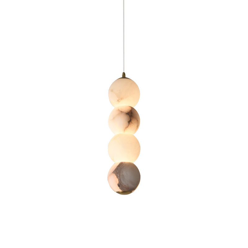 Pearl Alabaster Pendant Light
