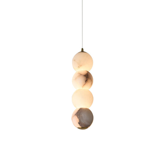 Pearl Alabaster Pendant Light