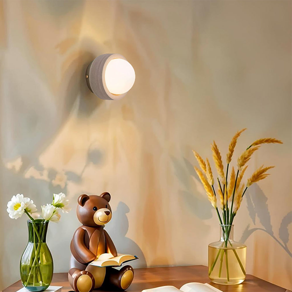 Pearla Travertine Wall Lamp