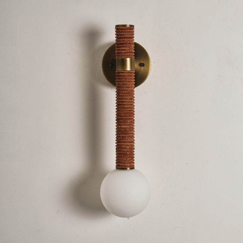 Threadline Globe Wall Sconce