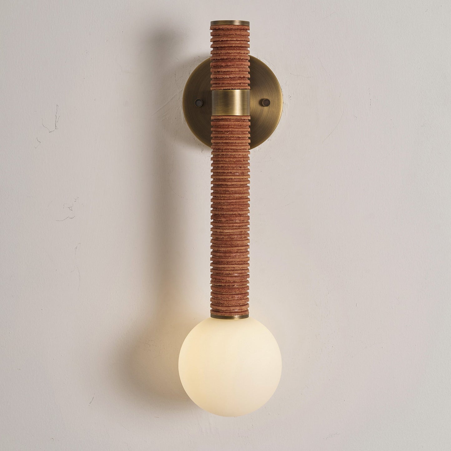 Threadline Globe Wall Sconce