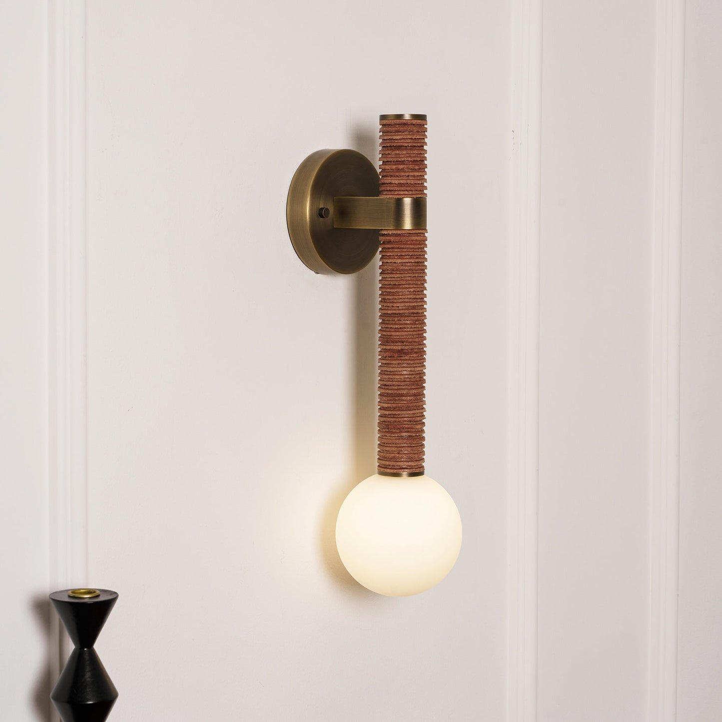 Threadline Globe Wall Sconce