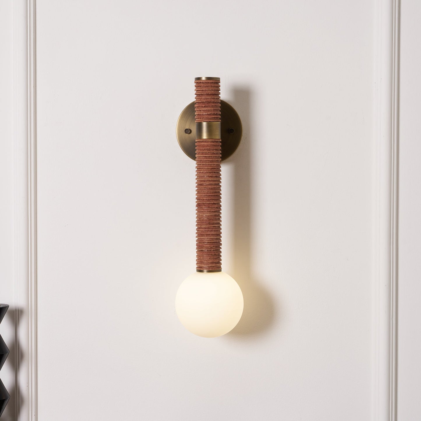 Threadline Globe Wall Sconce