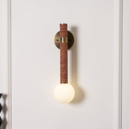 Threadline Globe Wall Sconce