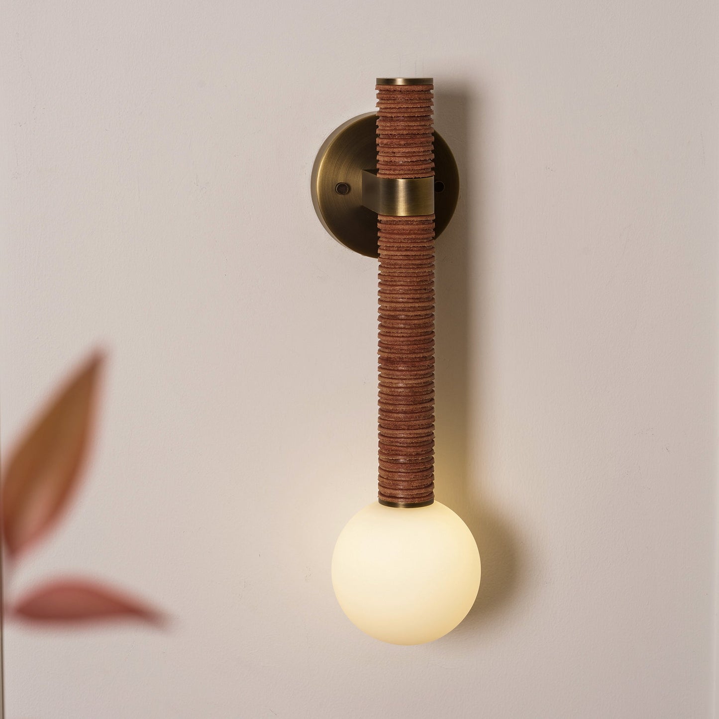 Threadline Globe Wall Sconce