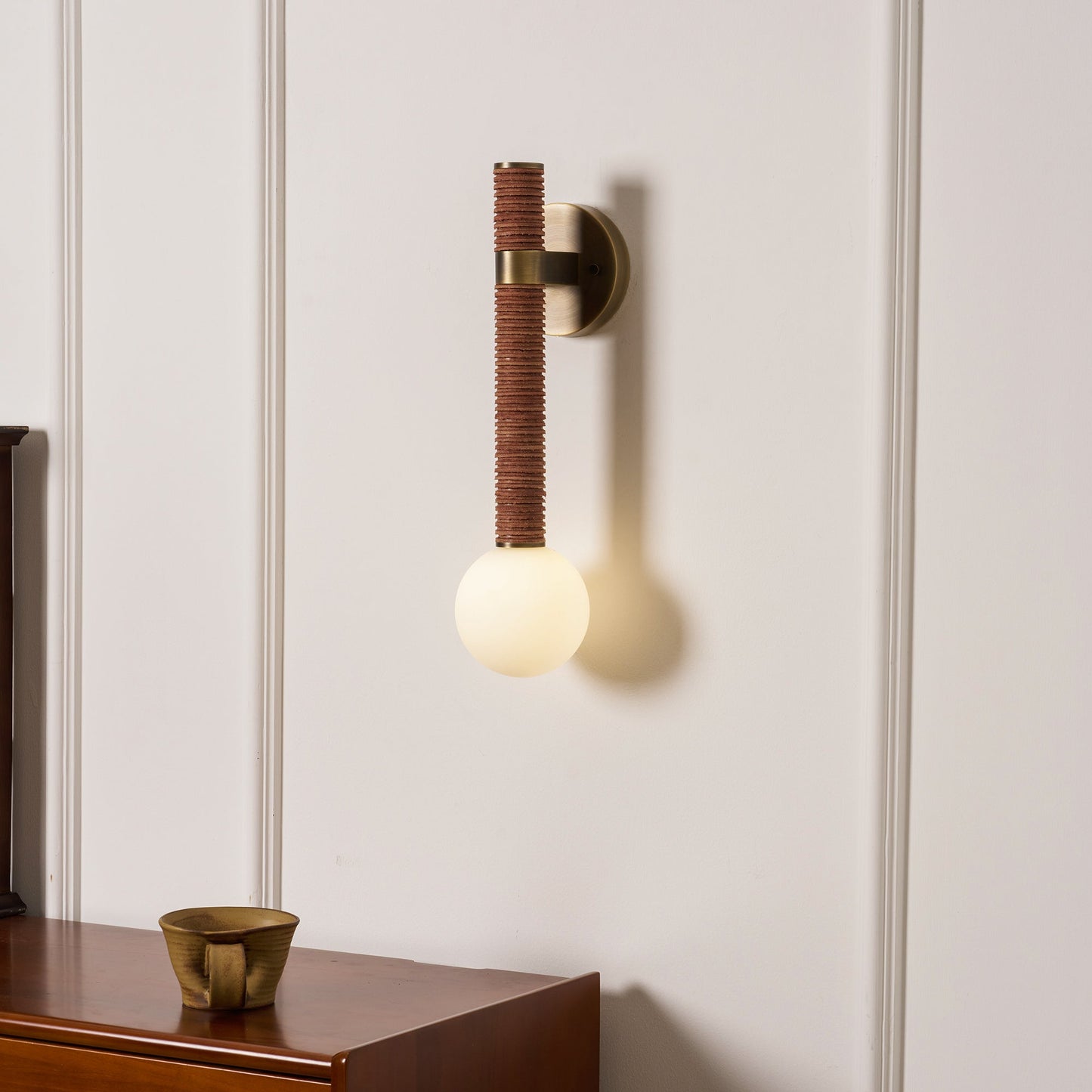 Threadline Globe Wall Sconce