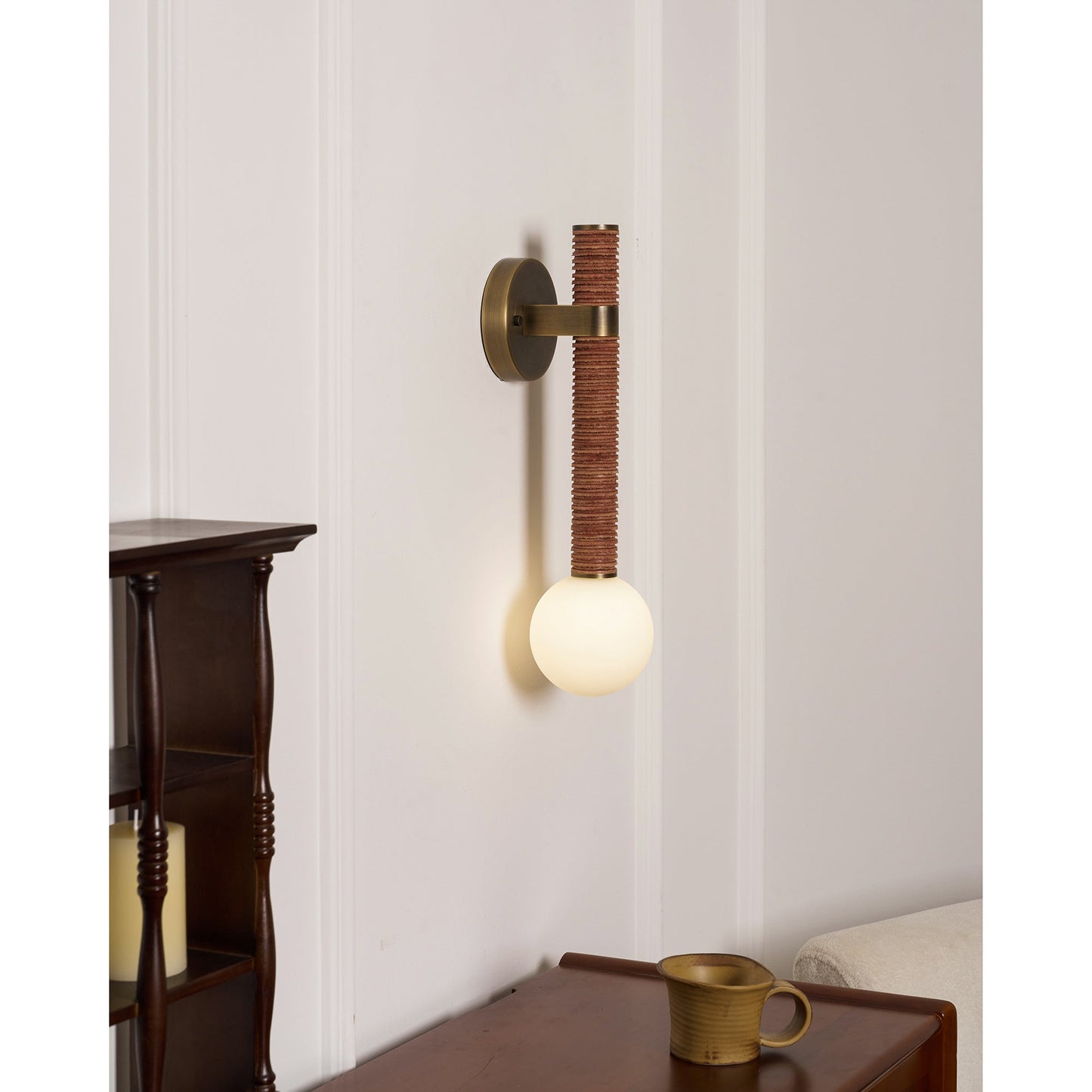 Threadline Globe Wall Sconce