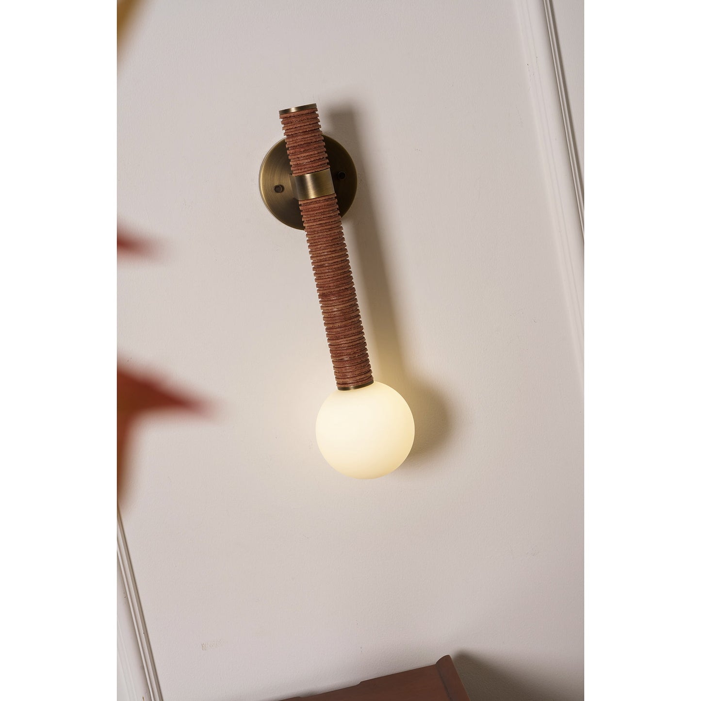 Threadline Globe Wall Sconce