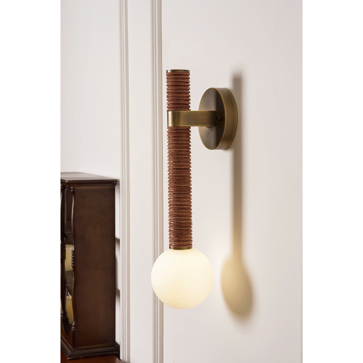 Threadline Globe Wall Sconce