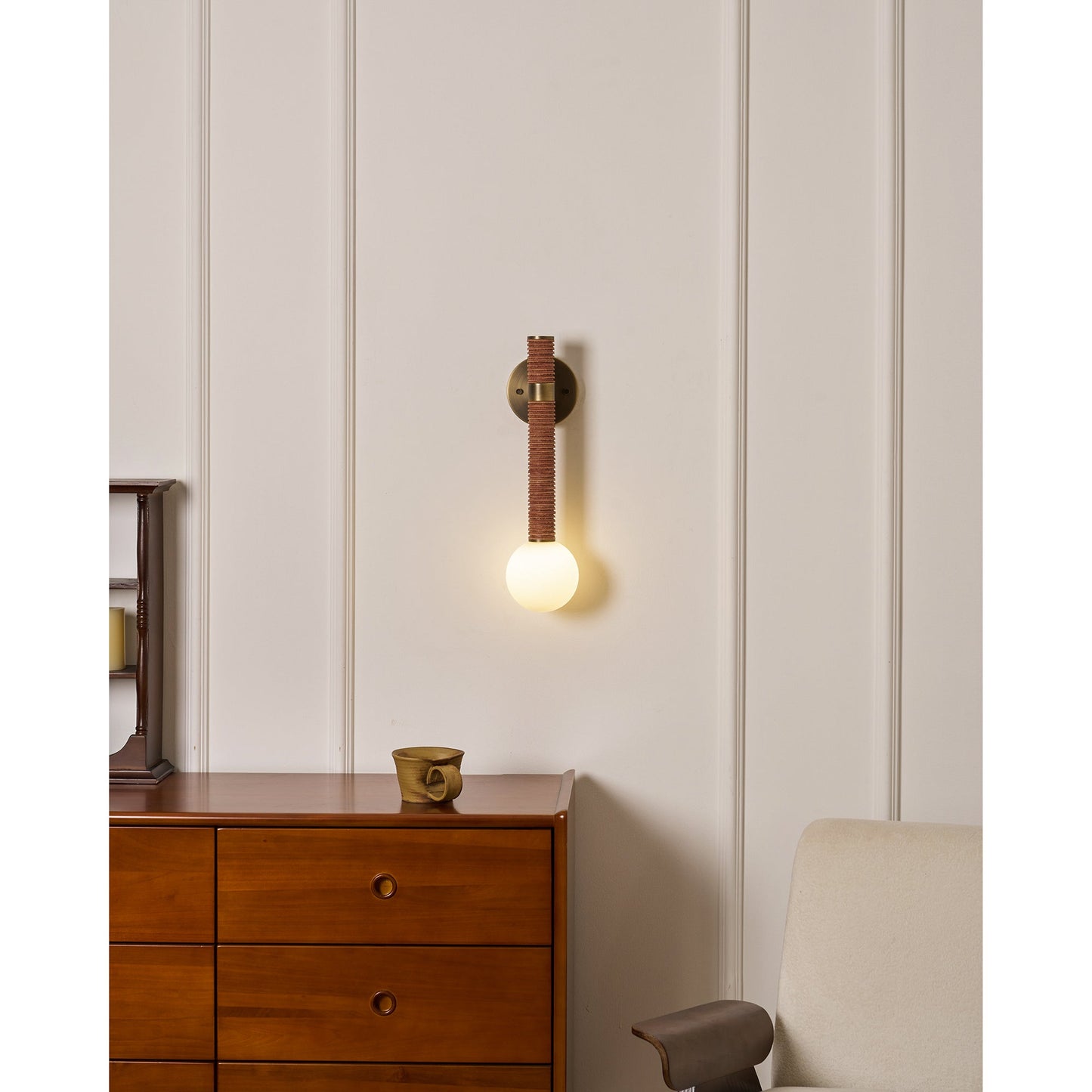 Threadline Globe Wall Sconce