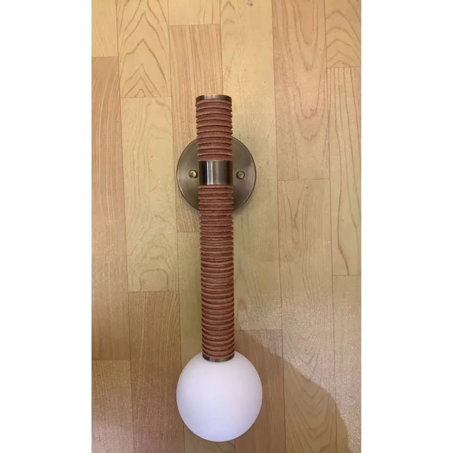 Threadline Globe Wall Sconce