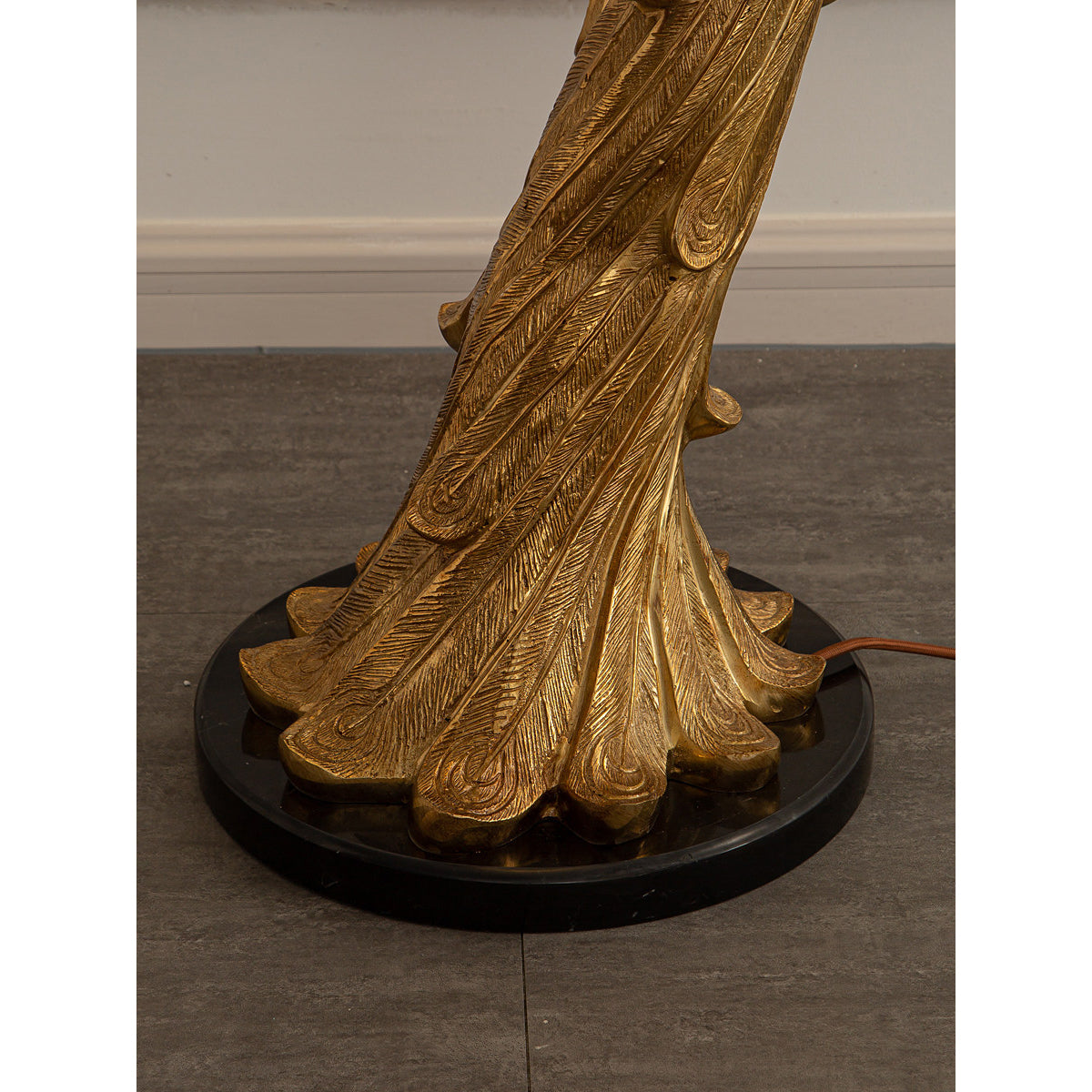 Perky Peacock Floor Lamp