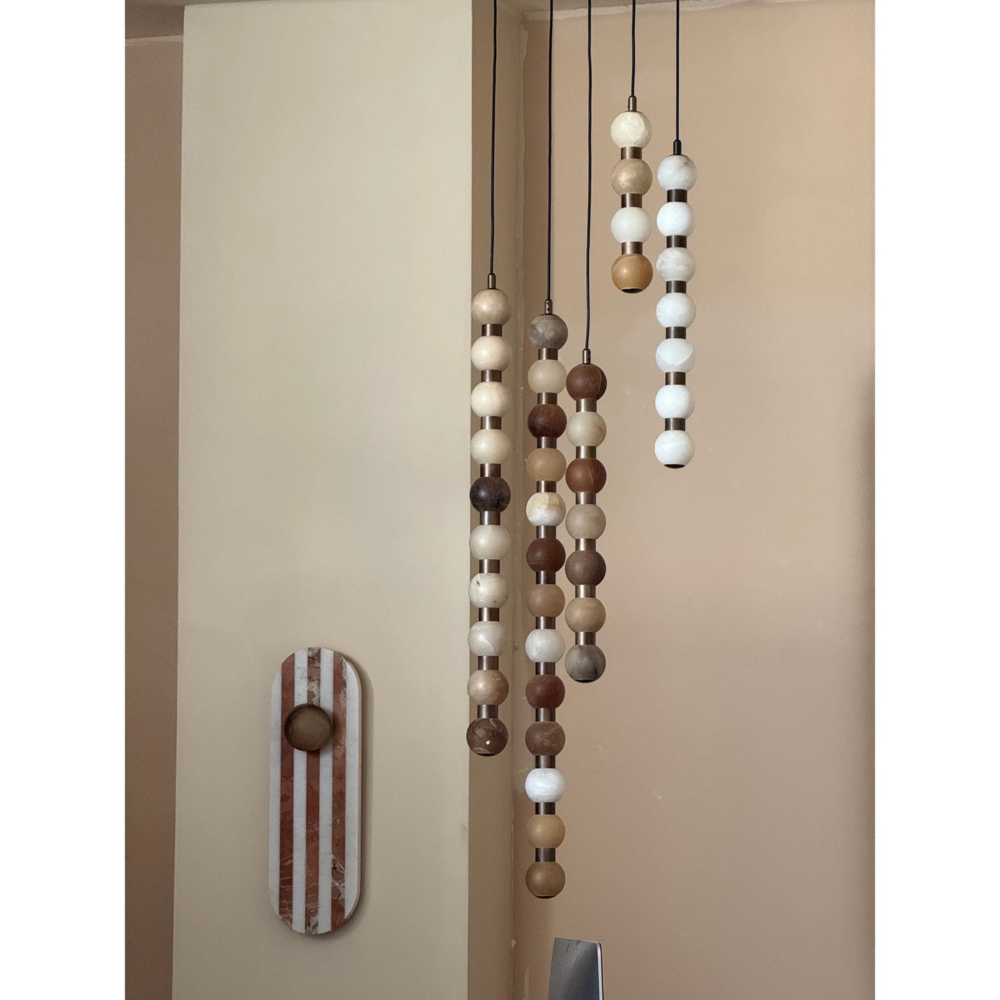 Perle Alabaster Pendant Lamp