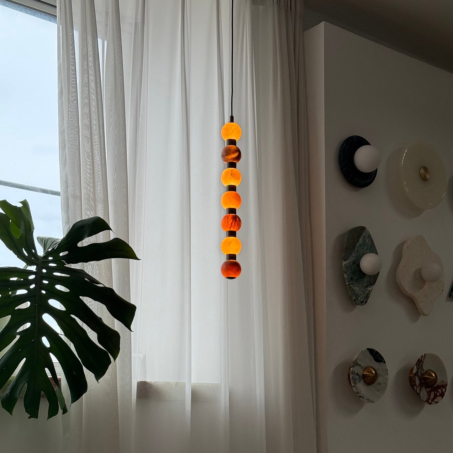 Perle Alabaster Pendant Lamp