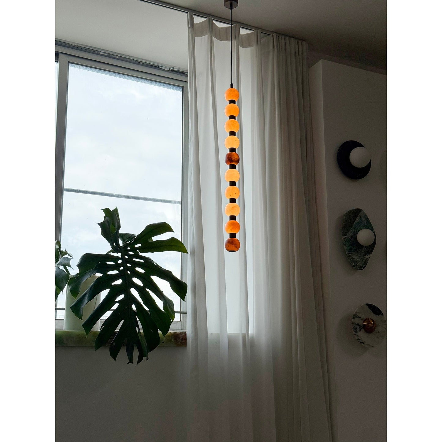 Perle Alabaster Pendant Lamp