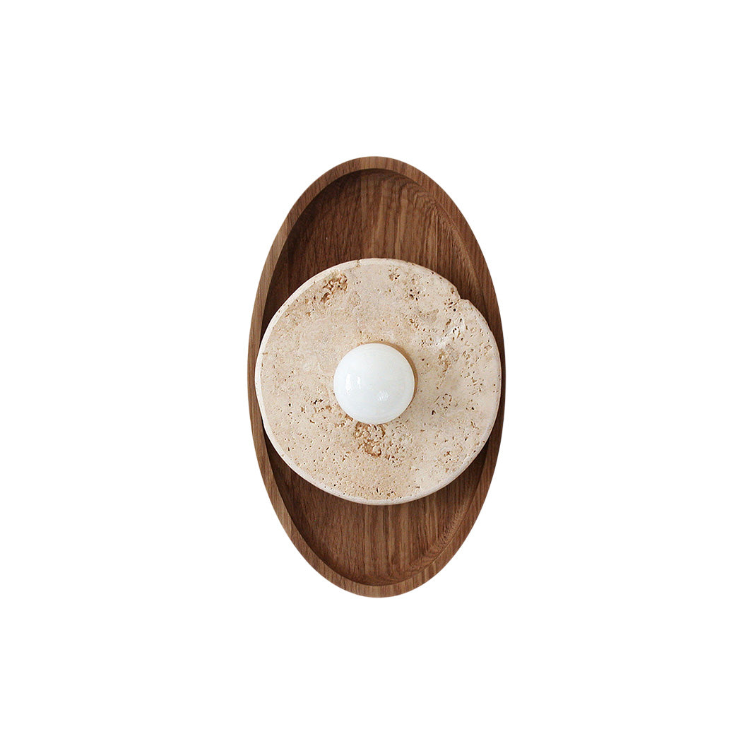 Petra Travertine Wall Sconce