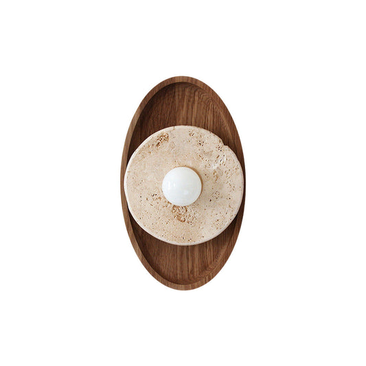 Petra Travertine Wall Sconce
