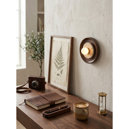 Petra Travertine Wall Sconce