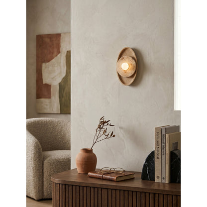 Petra Travertine Wall Sconce