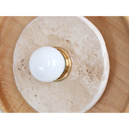 Petra Travertine Wall Sconce