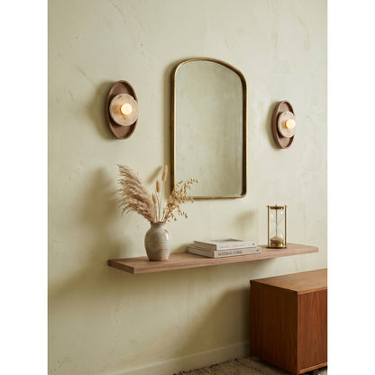 Petra Travertine Wall Sconce