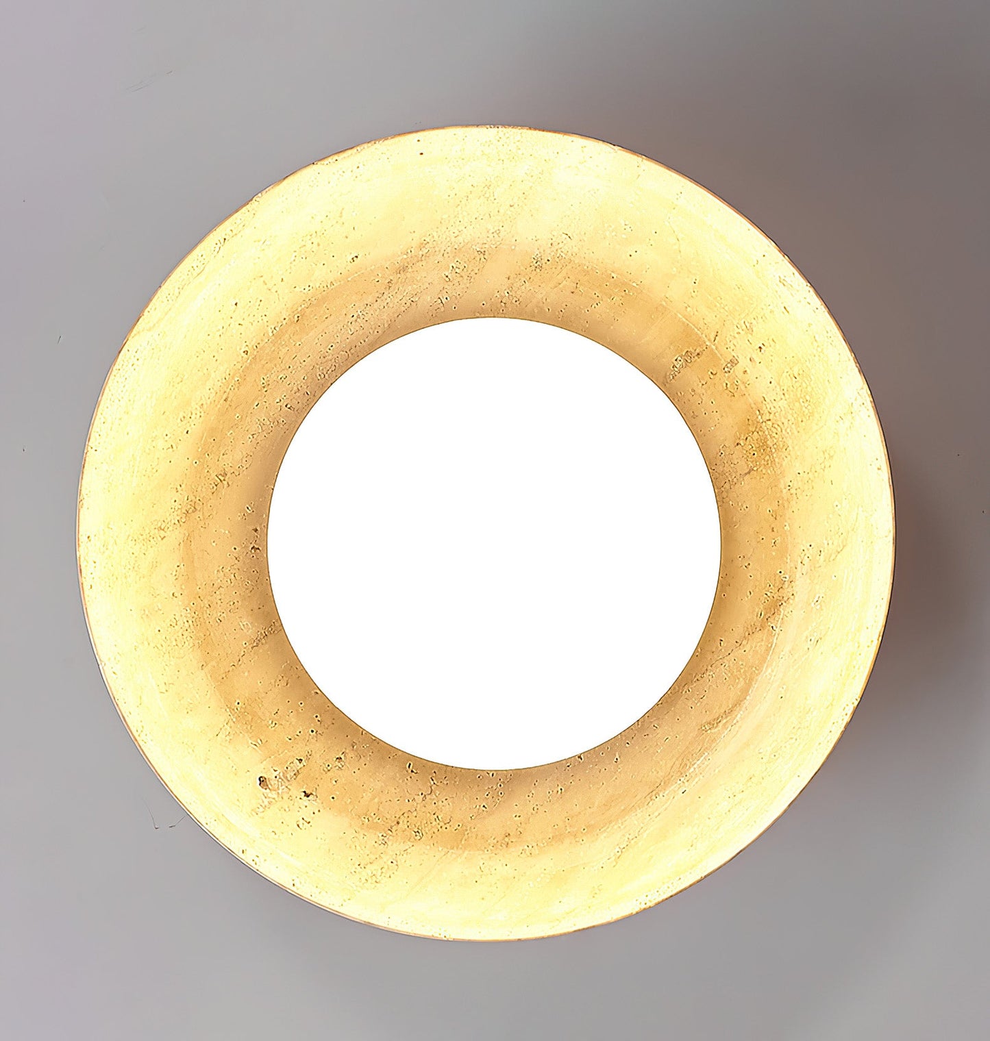 Piedra Travertine Ceiling Lamp