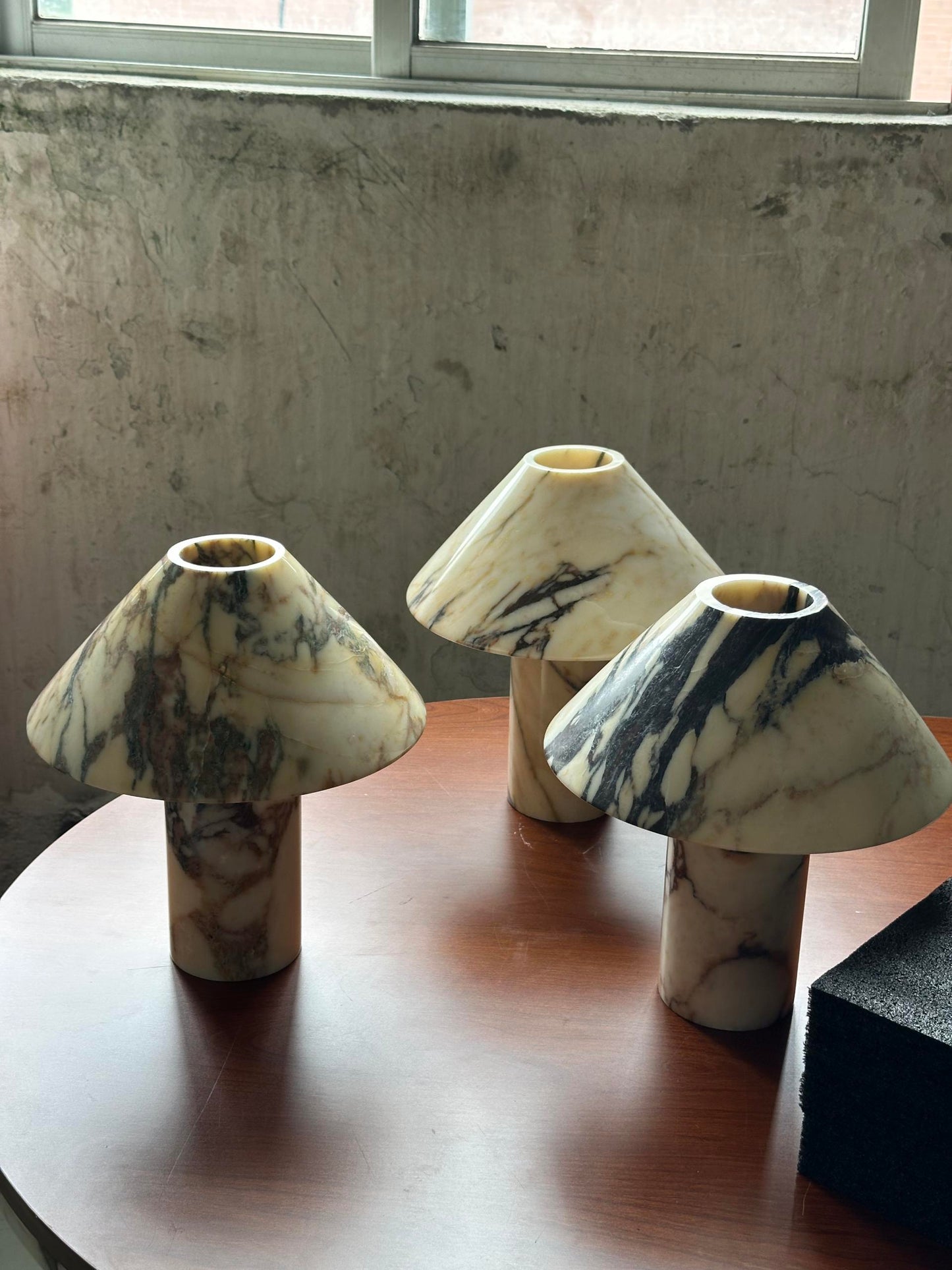 Pillar Stone Table Lamp