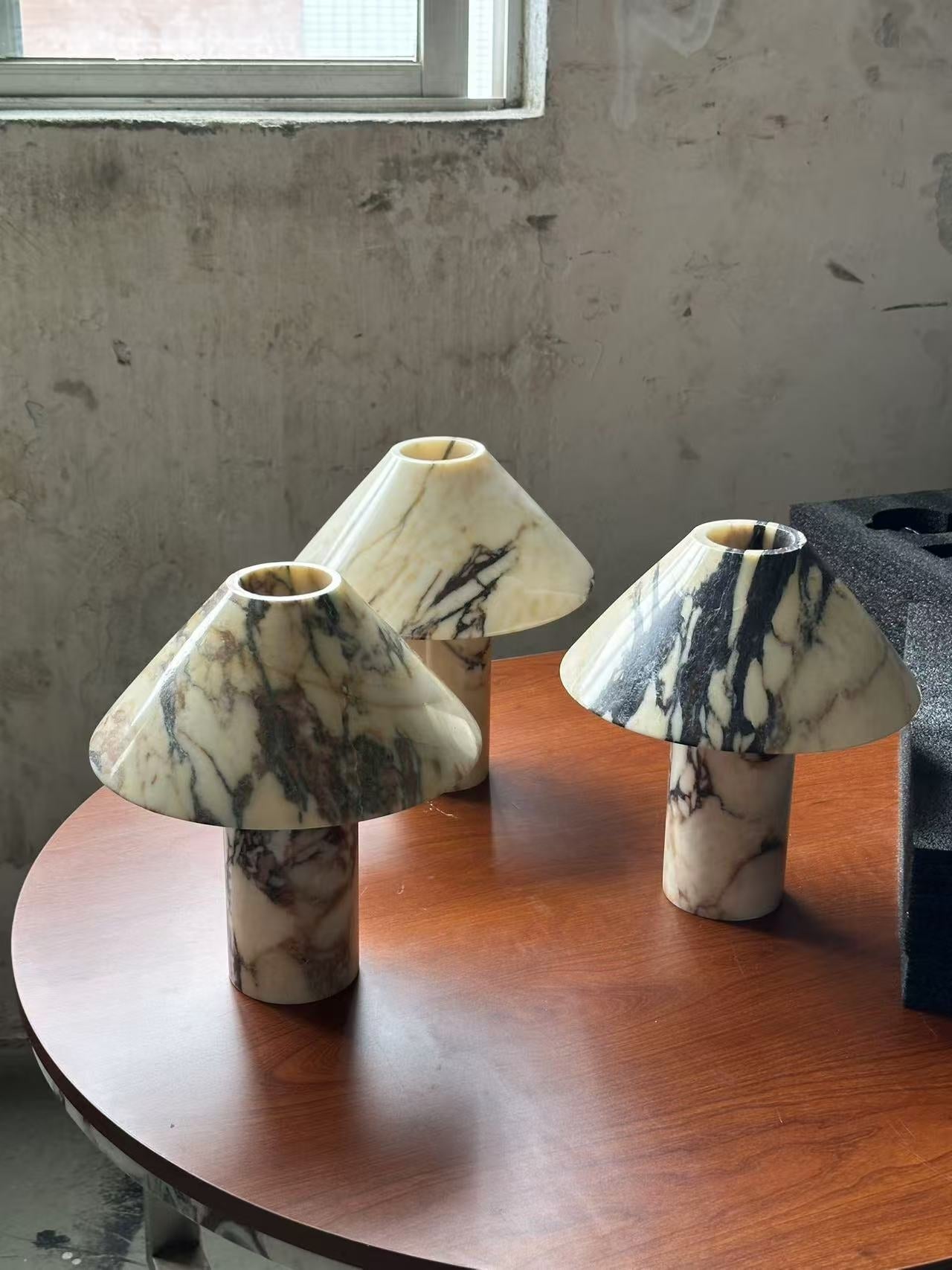 Pillar Stone Table Lamp