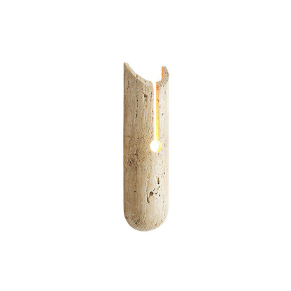 Pille Travertine Wall Lamp