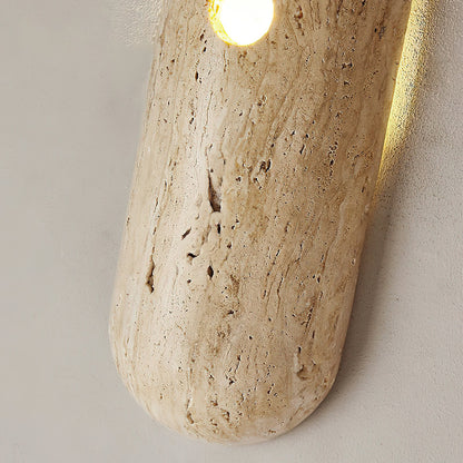 Pille Travertine Wall Lamp